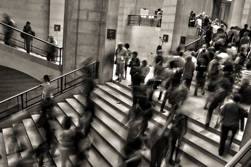 people-on-stairs